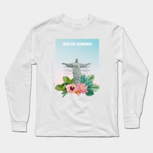 Rio de Janeiro Collage Long Sleeve T-Shirt